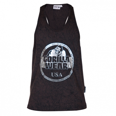 MILL VALLEY TANK TOP - BLACK/BROWN/SILVER
