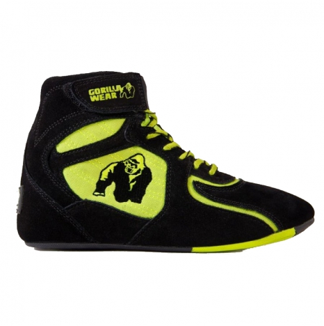 CHICAGO HIGH TOPS - BLACK/NEON LIME
