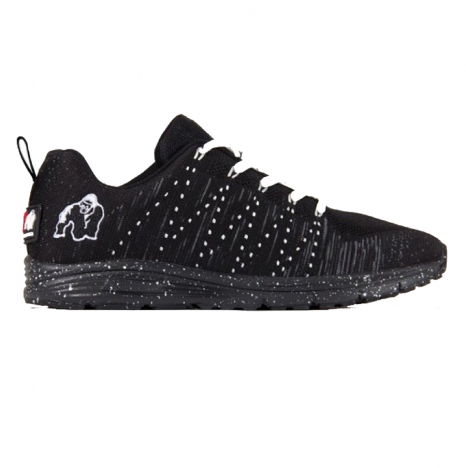 BROOKLYN KNITTED SNEAKERS - BLACK/WHITE