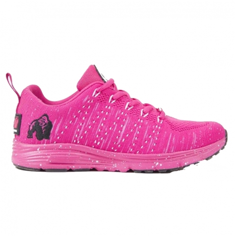 BROOKLYN KNITTED SNEAKERS - PINK/WHITE