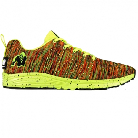 BROOKLYN KNITTED SNEAKERS - NEON MIX